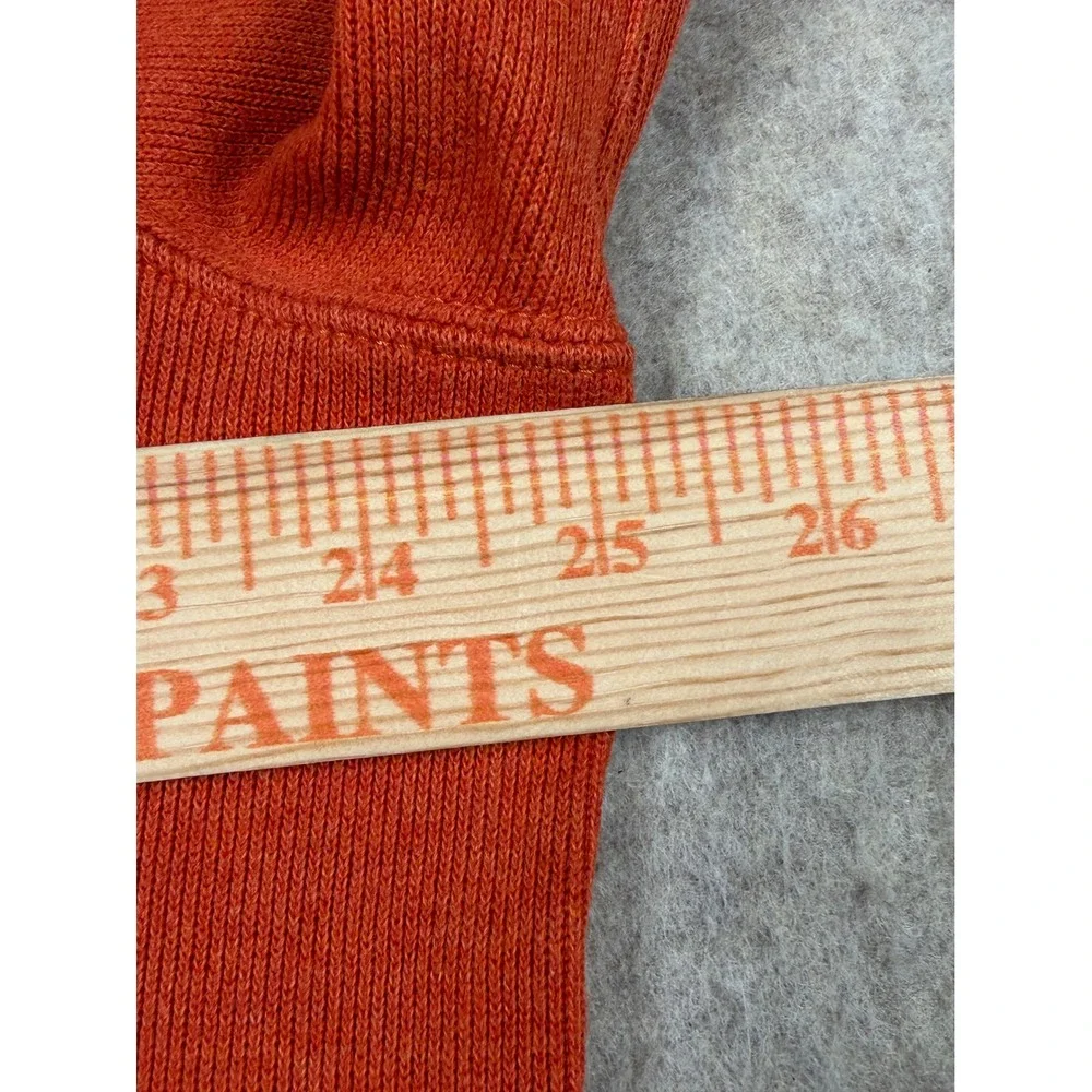 Polo Ralph Lauren‎ Shawl Neck Pullover Mens L Orange Cotton Knit Sweater L/G